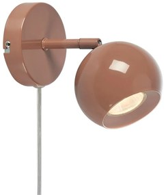 Barna konnektorhoz csatlakoztatható fali lámpa Pop – Markslöjd