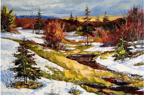 Kép - A tavasz érkezése (90x60 cm)