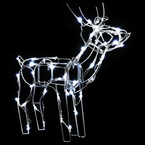 3 részes karácsonyi rénszarvasos díszvilágítás 229 LED