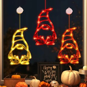 VilĂĄgĂtĂĄs Ablak dekorĂĄciĂł Led fĂ©nyek 3db-os szett Ćszi törpĂ©k