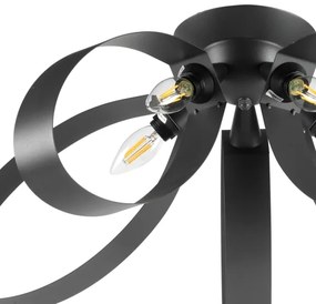 ONLI - Mennyezeti lámpa SERENA 5xE14/6W/230V fekete