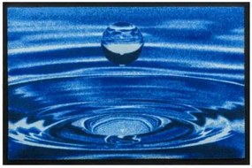 Elemek prémium lábtörlő - víz (Válassz méretet: 60*40 cm)