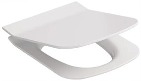 Cersanit Metropolitan, hőre keményedő, lassan záródó WC-ülőke, fehér, OK581-009-BOX