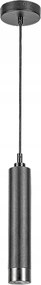 Függő lámpa cső GU10 1X5W matt fekete szín 5076 Zircon Rabalux