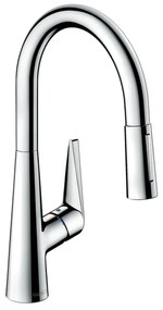 Hansgrohe Talis M51, konyhai csaptelep 200, Eco, kihúzható zuhany, 2jet, sBox, króm, HAN-73876000