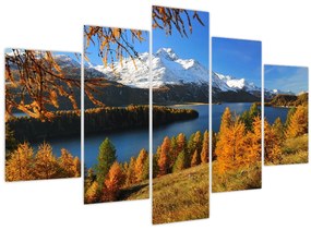 Kép - Ősz az Alpokban (150x105 cm)