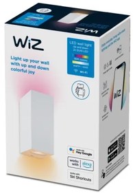 WiZ - LED RGBW Dimmelhető fali lámpa UP&DOWN 2xGU10/4,7W/230V fehér Wi-Fi