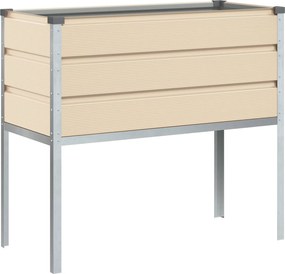 vidaXL Növénytartó Ívó 100 x 45 x 90 cm Horganyzott acél