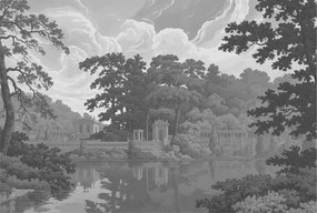 Divatos 3D Fali Tapéta Természeti tájkép 104x70 Ragasztóval