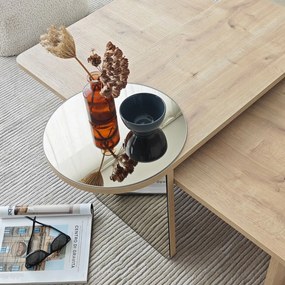 Luna 2 - Bronze, Sapphire Oak