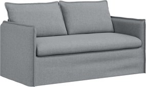 vidaXL Kanapé Világosszürke 156 x 82 x 85 cm szövet