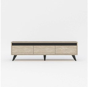 TV asztal/Szekrény Central (Travertin + antracit) . 1102038