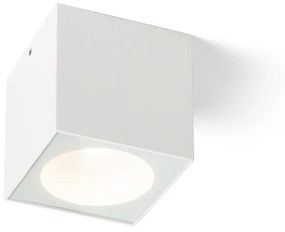 RENDL R13624 SENZA LED kültéri lámpa, mennyezeti IP65 fehér tiszta üveg