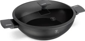 BerlingerHaus Wok fedővel (30 cm) Antracit Collection BH/8125