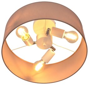 Csillár rúdon ALBA 3xE27/15W/230V rózsaszín