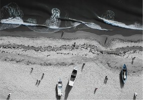 Dekoratív fotótapéta falra Könnyű összeszerelés Tengerparti nyugalom 312x219 Ragasztó