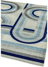 Szürkéskék szőnyeg 160x230 cm Nova Retro Blue – Asiatic Carpets