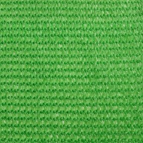világoszöld HDPE napvitorla 160 g/m² 2,5 x 4 m