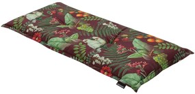 VERDAL lócára való ülőpárna 120x48 cm - több változat Termék színe: Bordó