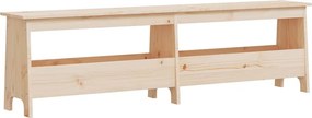 vidaXL tömör fenyőfa előszobai pad 160 x 28 x 45 cm