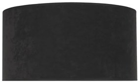 Duolla - Mennyezeti lámpa ROLLER 3xE27/15W/230V á. 60 cm fekete/arany