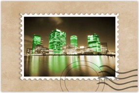 Poszterek 90x60 London zöld épületei