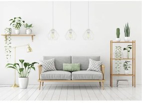 Csillár zsinóron CEED 3xE27/60W/230V fehér