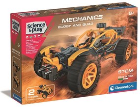 Buggy és Quad Mechanics építőjáték Clementoni