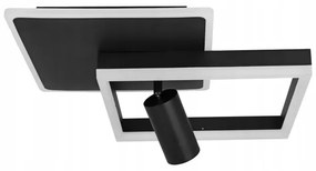 LED mennyezeti lámpa LED/38W/230V + 1xGU10/30W fekete