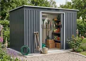 bádog kerti ház LANITPLAST HALLE 94 ANTRACIT LG4024