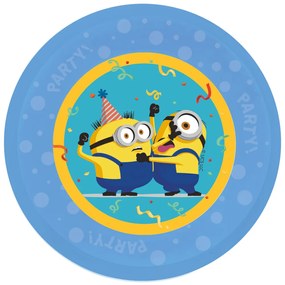 Minyonok The Rise of Gru micro prémium műanyag lapostányér 4 db-os szett 21 cm