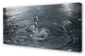 Canvas képek Water drop splash 100x50 cm