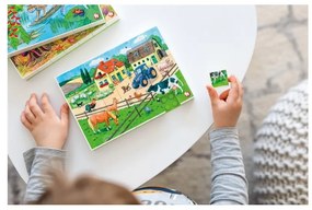 Élet a farmon puzzle gyerekekek - Hubelino