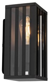 Modern kültéri fali lámpa fekete 26 cm IP44 - Dijon