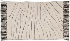 Bézs fürdőszobai kilépő 50x70 cm Crilda – Kave Home