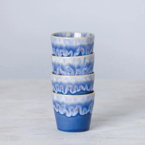 Kék agyagkerámia kávéscsésze, 90 ml - Costa Nova