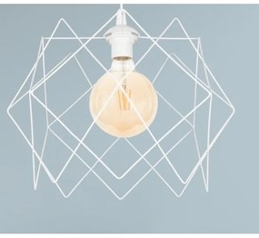 Csillár zsinóron GALL 1xE27/60W/230V fehér