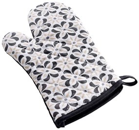 Pamut-szilikon edényfogó kesztyű Solaris – douceur d'intérieur