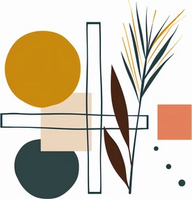 Poszter 55x40cm Szimmetrikus kert