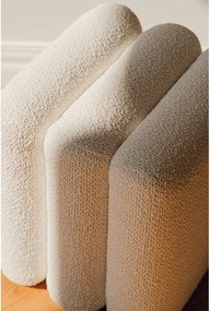 Bézs buklé puff Radd – noo.ma