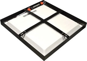 LED felületre szerelhető panel CHRIS LED/20W/230V 4000K 40x40 cm fekete