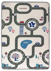 Kétoldalas habszivacs alátét Milly Mally Kinder City 178x120 cm