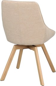 Bézs étkezőszék szett 2 db-os Alison – Rowico