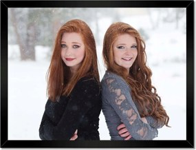 Poszterek keretben 40x30 Tűz frizurák a hidegben