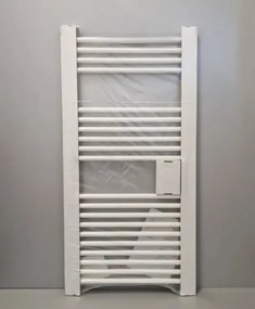 Törölközőszárító radiátor - Viva Platinum Therm - EGYENES - fehér - 600 x 1200 mm