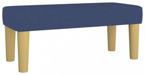 kék szövet pad 70 x 30 x 30 cm