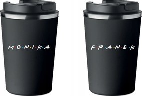 2 db-os Prémium Termo Bögre Szett Névre Szóló Feliratokkal 350ml KT_071