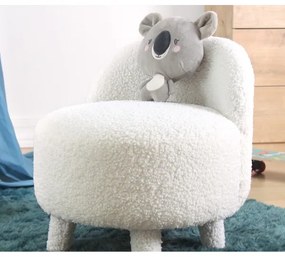 PIXI gyermekfotel, átmérő 46 cm, fehér