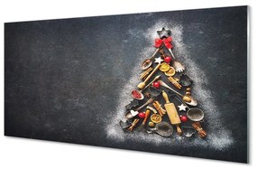 Üvegképek Karácsonyfa díszek 100x50 cm