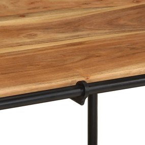 tömör akácfa TV-szekrény 100 x 42 x 40 cm